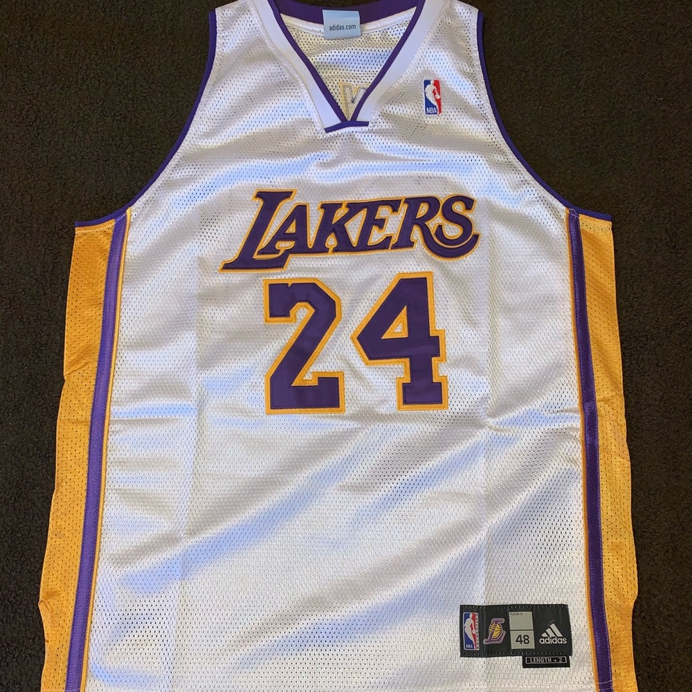 Adidas Kobe Bryant #24 Swingman Jersey Men 48